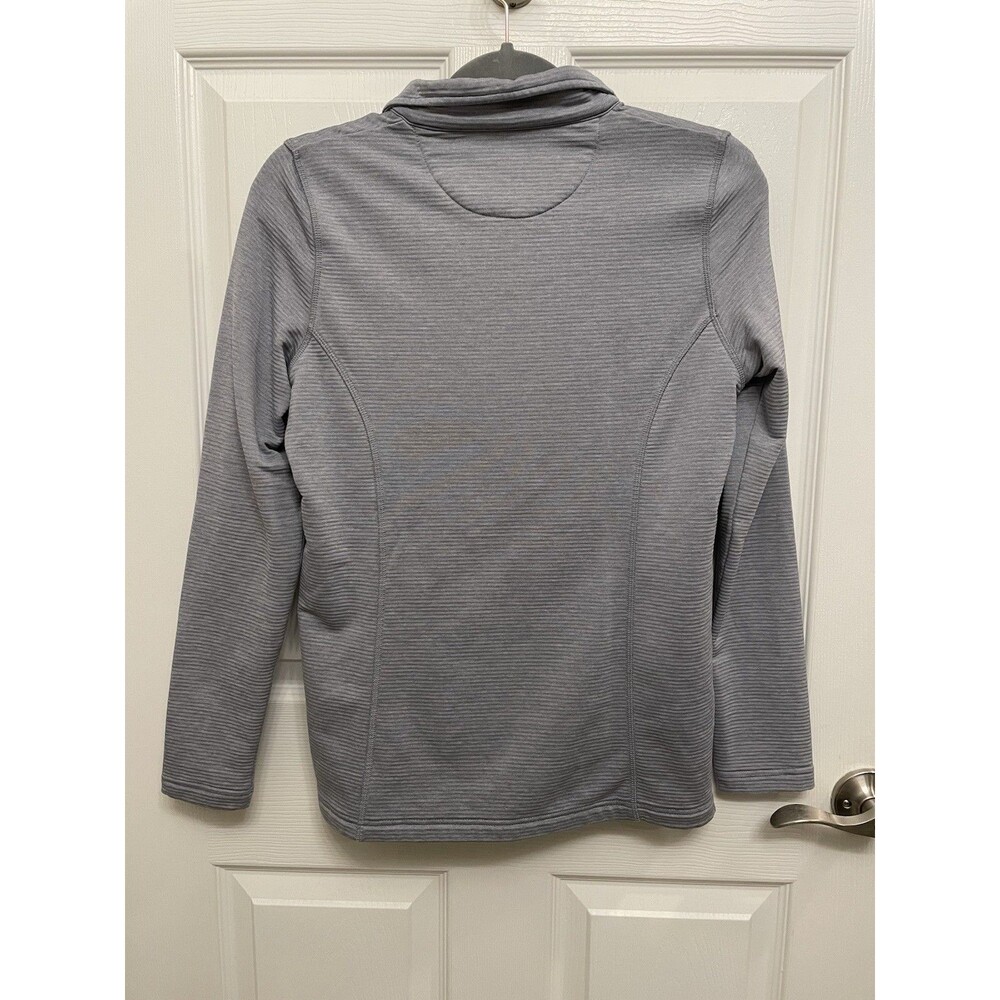 Peter Millar Masters Augusta Women's Small Quarter Zip Golf Pullover Gray - Picture 4 of 6